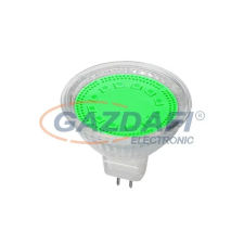 Elmark 99LED225 LED fényforrás, LED20, MR16, 1.5W, 12V, zöld, A izzó