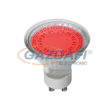 Elmark 99LED597 LED fényforrás, SMD, GU10, 3W, 230V, piros, A+ izzó