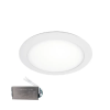 Elmark 99LED610IP65E LED PANEL kerek, süllyesztett 10W 4000K IP65 vészvilágító egységgel A+ -> A++