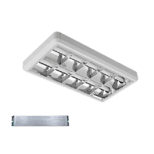 Elmark 9LOM260LEDWE LENA-V 2X10W 4000K OM 30/600 lámpatest vészvilágítással világítás