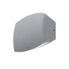 Elmark Abram 150 led fali lámpa szürke 4W 4000K IP55 - Elmark világítás