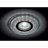 Elmark Beépíthető spot lámpatest kristály kör CR-771 3W 4000K