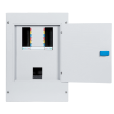 Elmark Fém elosztódoboz - Elmark - 3 fázis 6 utas villanyszerelés