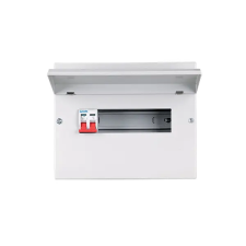 Elmark fém elosztószekrény 100A-s főkapcsolóval, 12 modul, 375x257x110mm, 240V villanyszerelés