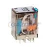 Elmark ipari relé, 48V DC, 675 Ohm, 2Z+2NY