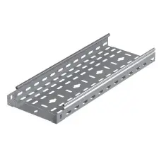 Elmark kábeltálca, rozsdamentes acél, 40x300x0,8mm, 2.5m hosszú darabok villanyszerelés