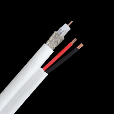 Elmark Koax kábel RG59+2x0,5mm2 villanyszerelés