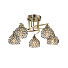 Elmark LIZA CSILLÁR 5XE14 ANTIK SÁRGARÉZ világítás