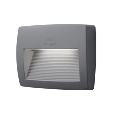 Elmark LORENZA 190 LED FALI LÁMPA 7.5W CCT 4000K IP55 SZÜRKE kültéri világítás