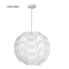 Elmark LUNA függeszték 1xE27 fehér világítás
