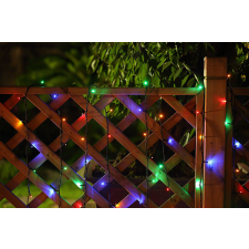 Elmark Napelemes kerti lámpa 25db 0,5W RGBY kültéri világítás