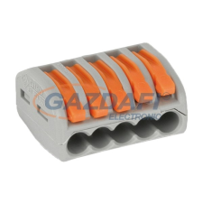 Elmark nyitható 5-ös vezetékösszekötő, 4mm2, 32A villanyszerelés