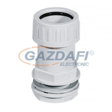 Elmark PVC cső-doboz összekötő, d=20mm, IP65, szürke villanyszerelés