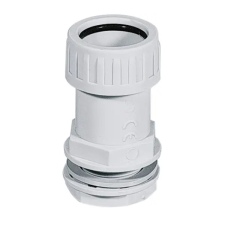 Elmark PVC cső-doboz összekötő, d=25mm, IP65, szürke villanyszerelés