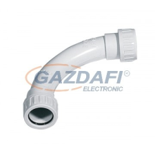 Elmark PVC könyök 90°, d=32mm, IP65, szürke villanyszerelés