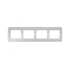 Elmark Rhyme vízszintes négyes keret Szürke metál