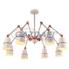 Elmark SPIDER csillár 8XE27 fehér világítás