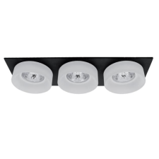 Elmark Spot lámpatest SA-045/3 négyzet fekete/fehér világítás