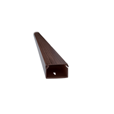 Elmark Színes kábelcsatorna, 25x16mm, sötét dió színben - 2m villanyszerelés