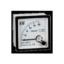 Elmark Táblaműszer Analóg Teljesítmény mérő műszer 1P 240V 72x72 villanyszerelés