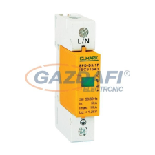 Elmark túlfeszültség levezető, SPD-C20, 1P, 20kA, 275V, 7 év garancia villanyszerelés