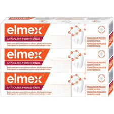 Elmex Elmex Anti Caries Professional fogkrém 3 x 75 ml fogkrém