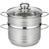 ELO 22724 Basic Gőzölő edény rozsdamentes acélBrillant 24 cm, 2,9/5,6 l, 24 cm