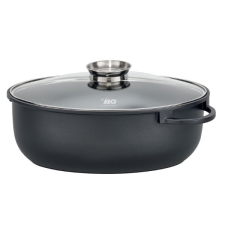 ELO 80038 Alucast Sütőtál üvegfedővel és aroma gombbal 38x25 cm indukciós edény