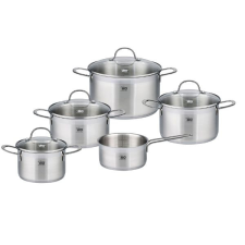 ELO Top Collection 5 db-os edénykészlet, rozsdamentes acél ELO 42505 indukciós edénykészlet edény