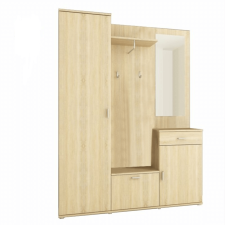  előszoba, tölgy sonoma, AMALIA bútor