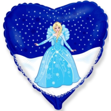  Elsa hercegnős szív fólialufi party kellék