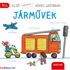 Első ablakos képes szótáram - Járművek (Martina Badstuber) gyermek- és ifjúsági könyv