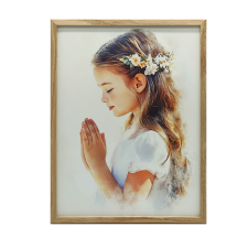 ELSŐ ÁLDOZÁS AJÁNLATA LÁNYNAK 70x100 CM KERET NÉLKÜL grafika, keretezett kép