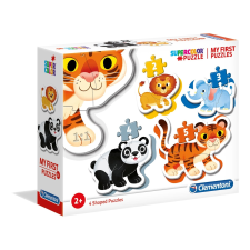 Első puzzle Safari 4 az 1-ben gyerekeknek puzzle, kirakós