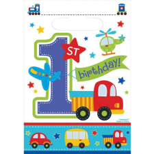 Első születésnap Cars ajándéktasak 8 db-os party kellék