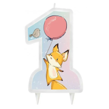  Első születésnap Fox tortagyertya party kellék