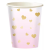 Első születésnap Pink Ombre Első születésnap papír pohár 8 db-os 250 ml