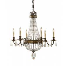 Elstead BELLINI bronz csillár (ELS-FE-BELLINI6) E14 6 izzós IP20 világítás