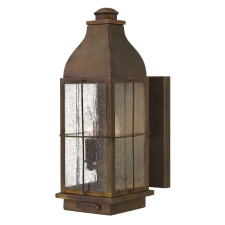 Elstead BINGHAM bronz kültéri falikar (ELS-HK-BINGHAM-M) E14 2 izzós IP44 kültéri világítás
