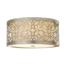 Elstead -FE-ARABESQUE-F Ezüst Színű Mennyezeti Lámpa 2XE27 60W IP20 világítás