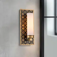 Elstead Lighting Elstead glamour klasszikus fürdőszobai lámpa ziggy arany elsziggy1-lg világítás