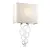 Elstead Lighting Elstead glamour modern fali lámpa rosa bézs króm elsrosa-medium-pc