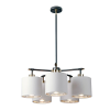 Elstead Lighting Elstead klasszikus csillár balance fekete ezüst elsbalance5-bkpn