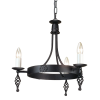 Elstead Lighting Elstead klasszikus csillár belfry fekete elsby3-black