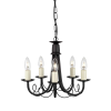 Elstead Lighting Elstead klasszikus csillár minster fekete elsmn5-black