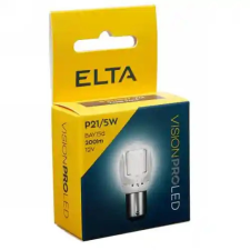 ELTA VisionPro 12V PY21/5W BA15s LED Izzó 200lm 6000K autó izzó, izzókészlet