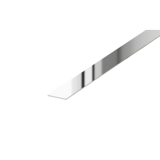 Élvédő Eviso dísz ezüst fényes I-alakú 270 cm rozsdamentes acél PLSI0002 élvédő, sín, szegélyelem