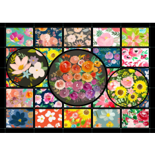 Élvezd Virágoskert 1000 darabos puzzle puzzle, kirakós