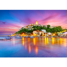 Élvezze puzzle Vrbnik falu, Horvátország 1000 darab puzzle, kirakós