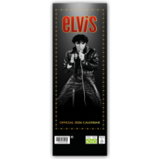  Elvis 2026 - Slimline-Kalender (Naptár/Határidőnapló) naptár, kalendárium